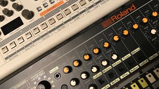 Celebrity Roland Boutique TR-08 & TR-09 Drum Session Demo Wealth