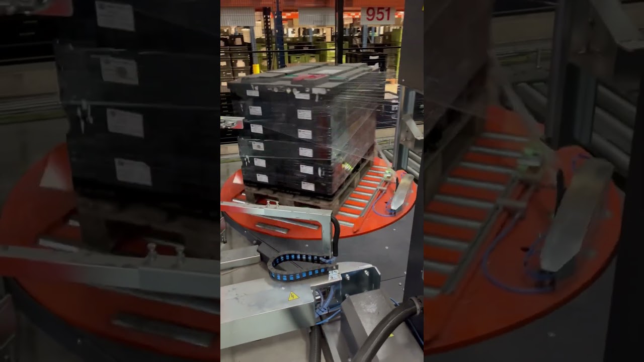 Vollautomatischer Palettenstretcher – Für automatische Verpackungslinien | VENANDI