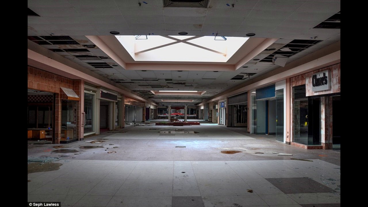 C418 - Mall played over pictures of abandoned malls