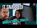 Our Broken Travel Trailer & ALL the Repairs // Fixing RV While Fulltiming