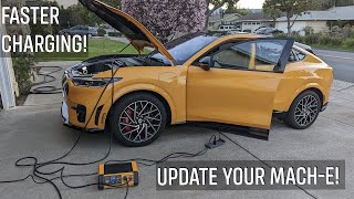 How-To Update Your Mach-E! Faster Charging, Better Drivability