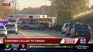 Coroner responds to Route 11 crash with multiple fatalities in Franklin County