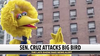 Big Bird Has A New Word For Ted Cruz