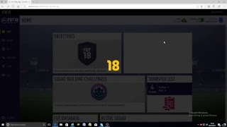 Fifa 18 Trading on the Web App screenshot 5