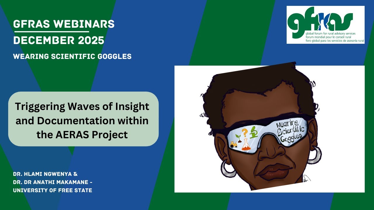 GFRAS Webinar - Wearing Scientific Goggles