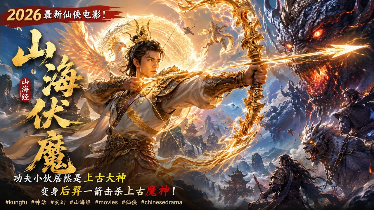 山海伏魔：平凡少年觉醒后羿神力