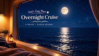 Overnight Cruise Across the Ocean  | 9 Hours of Cruise Ship Sounds for Sleep & Relaxation screenshot 5