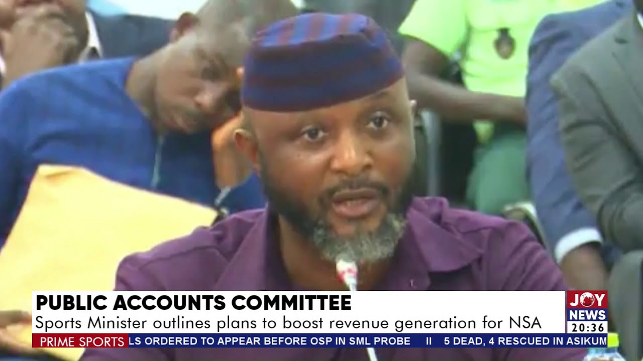 Public Accounts Committee: Sports Minister outlines plans to boost revenue generation for NSA