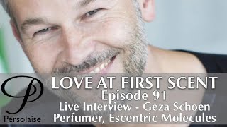 Live Interview With Geza Schoen Of Escentric Molecules on Persolaise Love At First Scent episode 91 screenshot 5