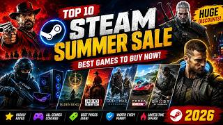 🔥 15 Steam Summer Sale 2026 Games You MUST Buy Before It's Too Late!