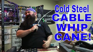 Cold Steel Brings The Pain The Cable Whip Cane Test