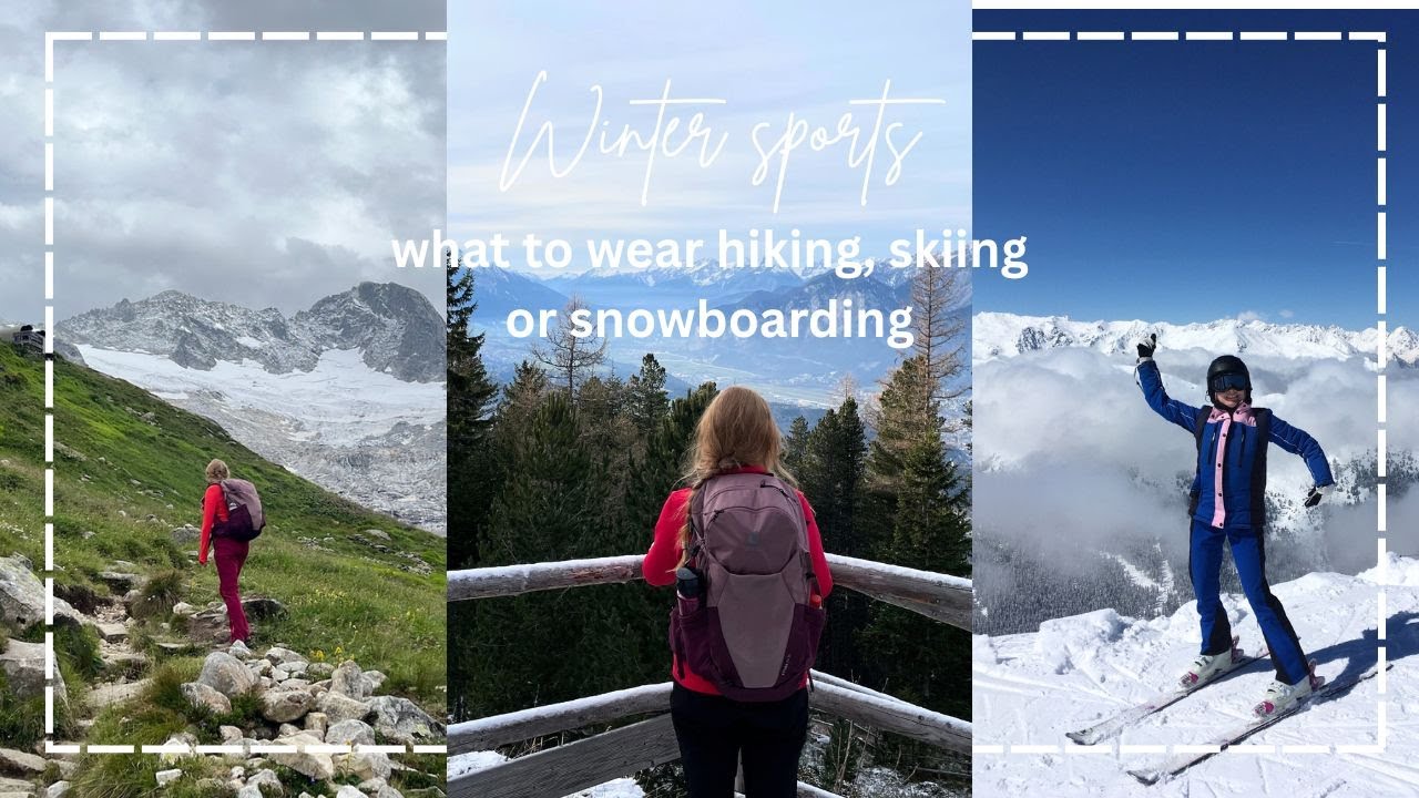 Preparing for Wintersport: Skiing, Snowboarding & Winter Hiking | Closet Declutter + Packing Tips