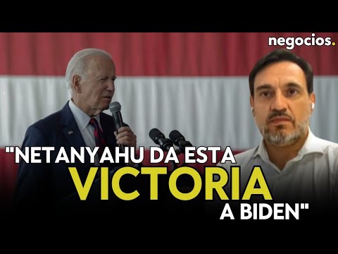 "No tiene ning&uacute;n sentido que Netanyahu le de esta victoria a Biden cuando llega Trump". Coso
