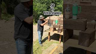 Cuál podrá detener el Calibre .50 Yeti o Stanley? #viralshorts #yeti #stanleycup