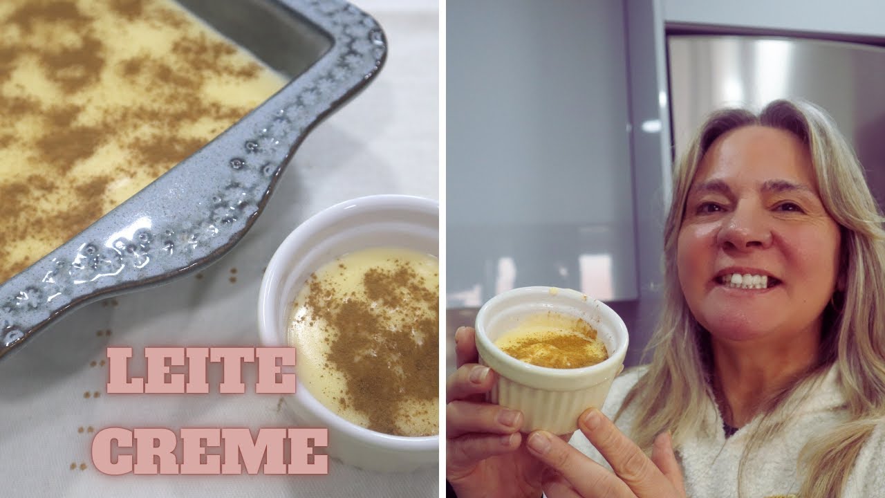 RECEITA DE LEITE CREME CASEIRO/BIMBY TM6/SOBREMESA DELICIOSA