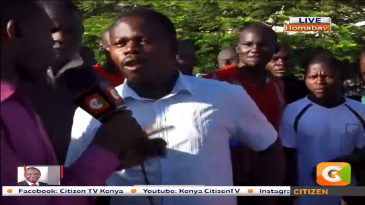 There was no election, there is no election and there will be no election - Homa-bay residents