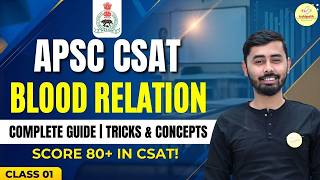 Blood Relation ( Reasoning ) for APSC CSAT by Nirmal sir #apsc #csat #reasoning