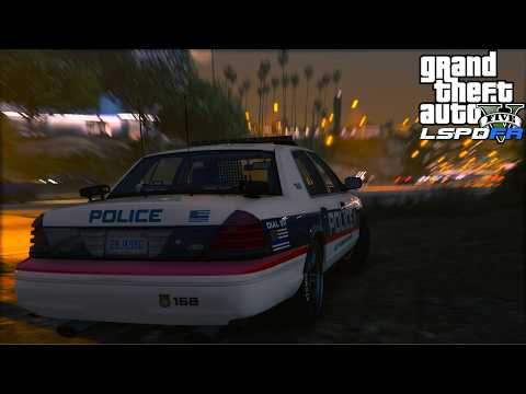 LSPDFR! | Los Santos Patrol! | Suspect Regrets His Decision! | #policemod | #criminaljusticeyoutube