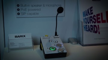 Barix introduce Linux to their Audio and Control over IP range