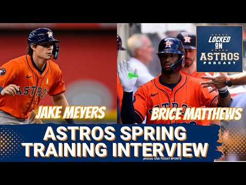 Astros Top Prospect Brice Matthews and starting CF Jake Meyers