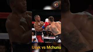 Oleksandr Usyk vs Thabiso Mchunu #shorts #boxinglegends #usyk #mchunu