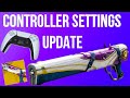 NEW Controller Sensitivity Options Guide  (20 sens, ADS modifiers) -  Destiny 2  - Update 3.3.0