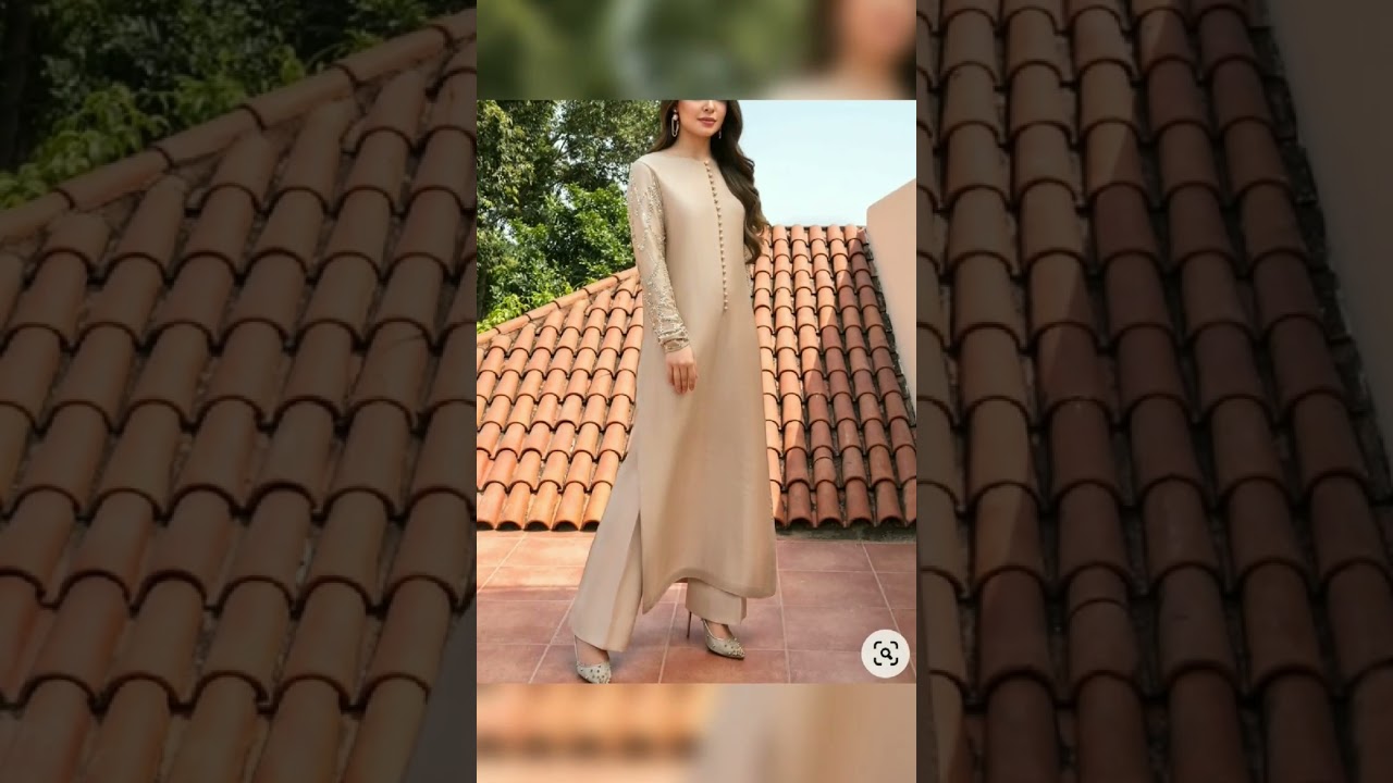 plain silk dress design ideas for mid season 2023