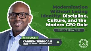 Information Modernization Without Losing Identity: Discipline, Culture, and the Modern CFO Role Guide