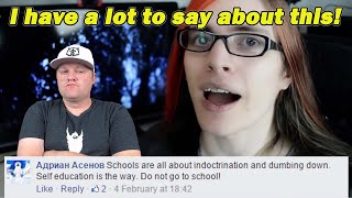 High School Teacher Reacts to "Don't Stay in School" Hate Comments