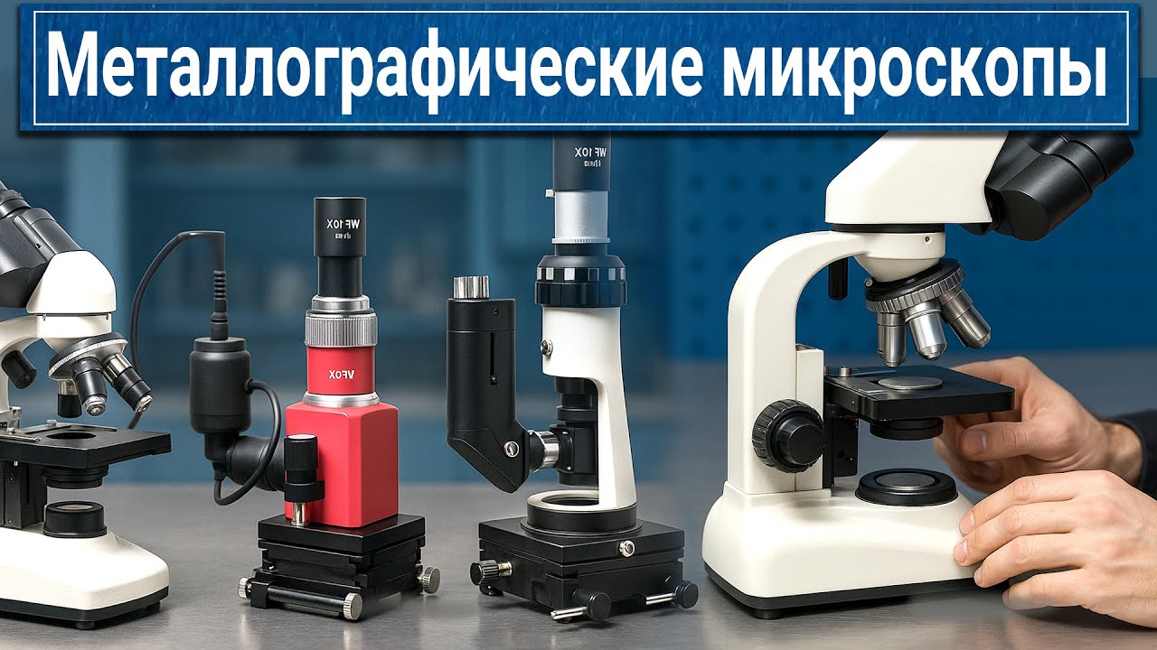 Полный обзор металлографических микроскопов В7: Точный анализ структуры металлов
