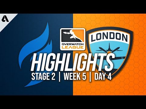 Dallas Fuel vs London Spitfire | Overwatch League Highlights OWL Stage 2 Week 5 Day 4
