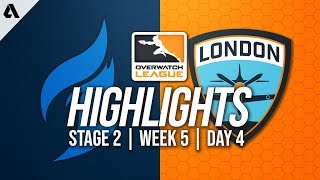 Dallas Fuel vs London Spitfire | Overwatch League Highlights OWL Stage 2 Week 5 Day 4