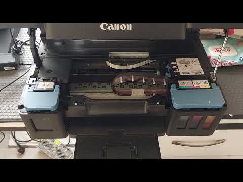 CANON G 2415 RENKLİ YAZICI HORTUMLARIN HAVASINI ALMA