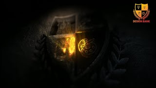 ID #92 - Shining Gold Cinematic Logo Reveal Intro Animation - Design Bank Logo Animation