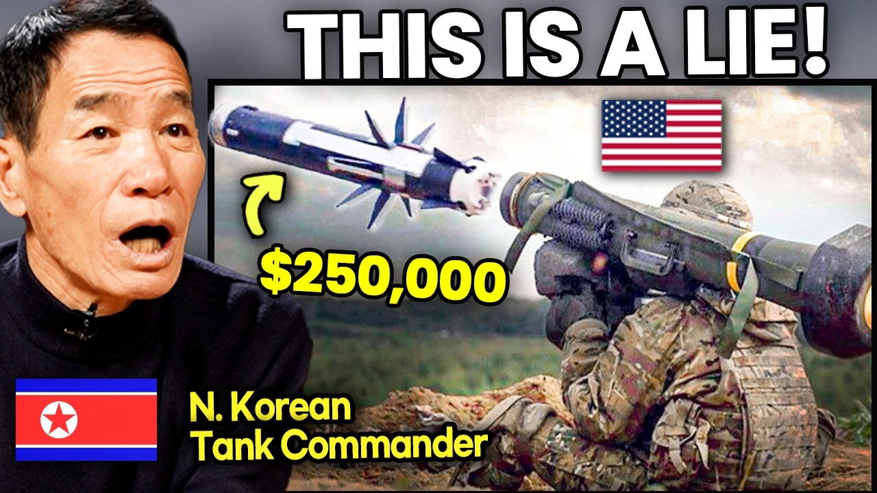 North Korean Tank Commander shocked by Javelin Anti-Tank Missiles for the First Time