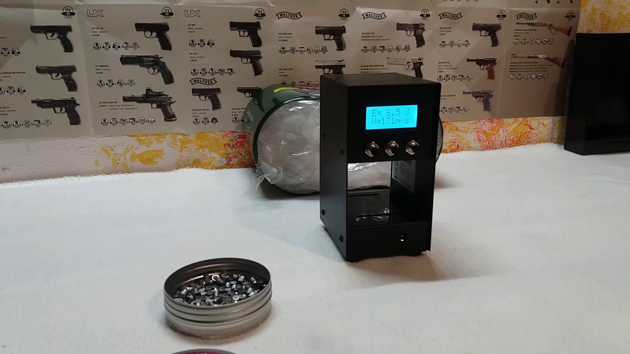 #16 Weihrauch HW 45 Chronograph, Chrony Test