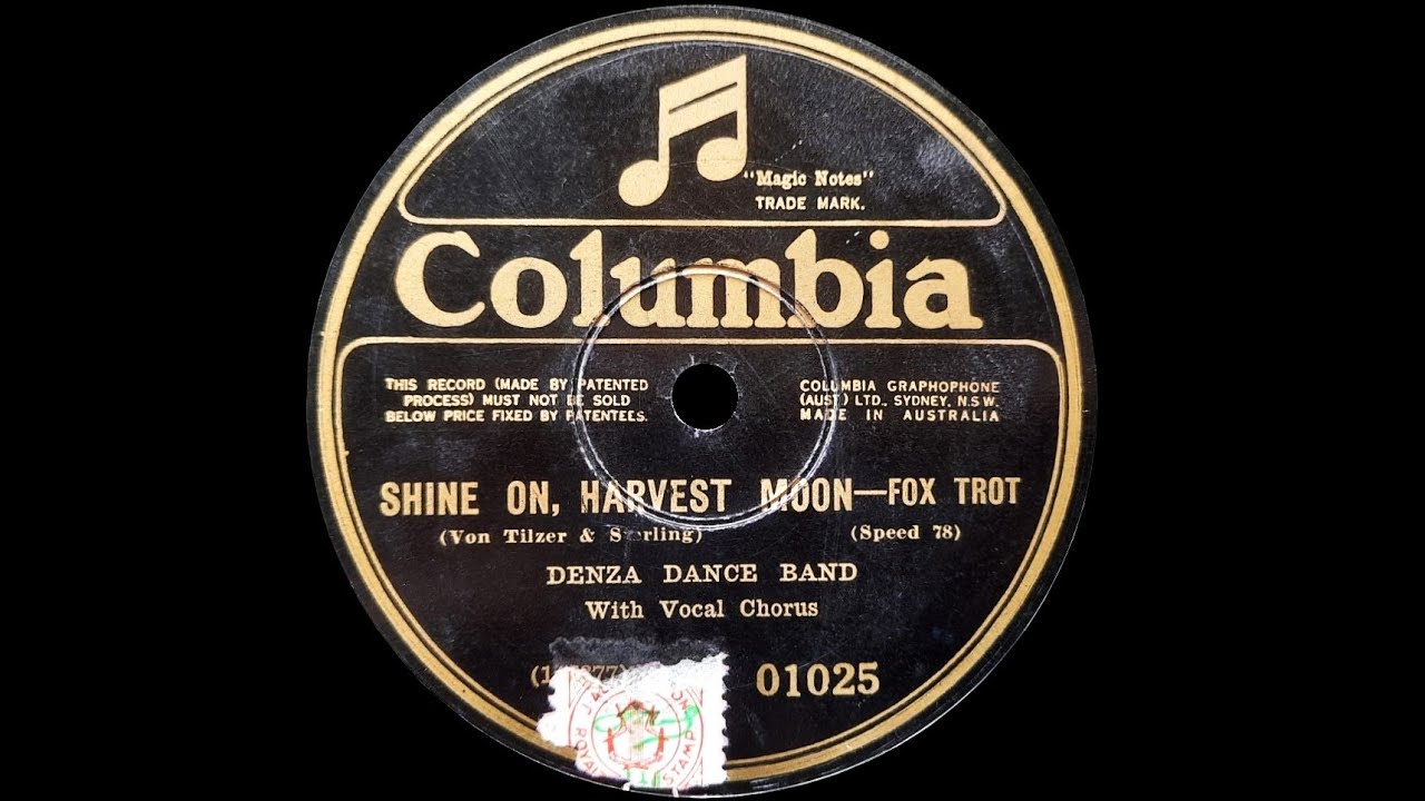 Shine On Harvest Moon (Nora Bayes, Jack Norworth) - Played By Bob Miller And His Orchestra
