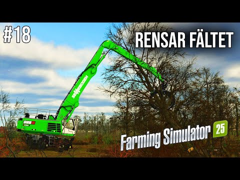 #18 | Nu åker skogen | Farming Simulator 2025