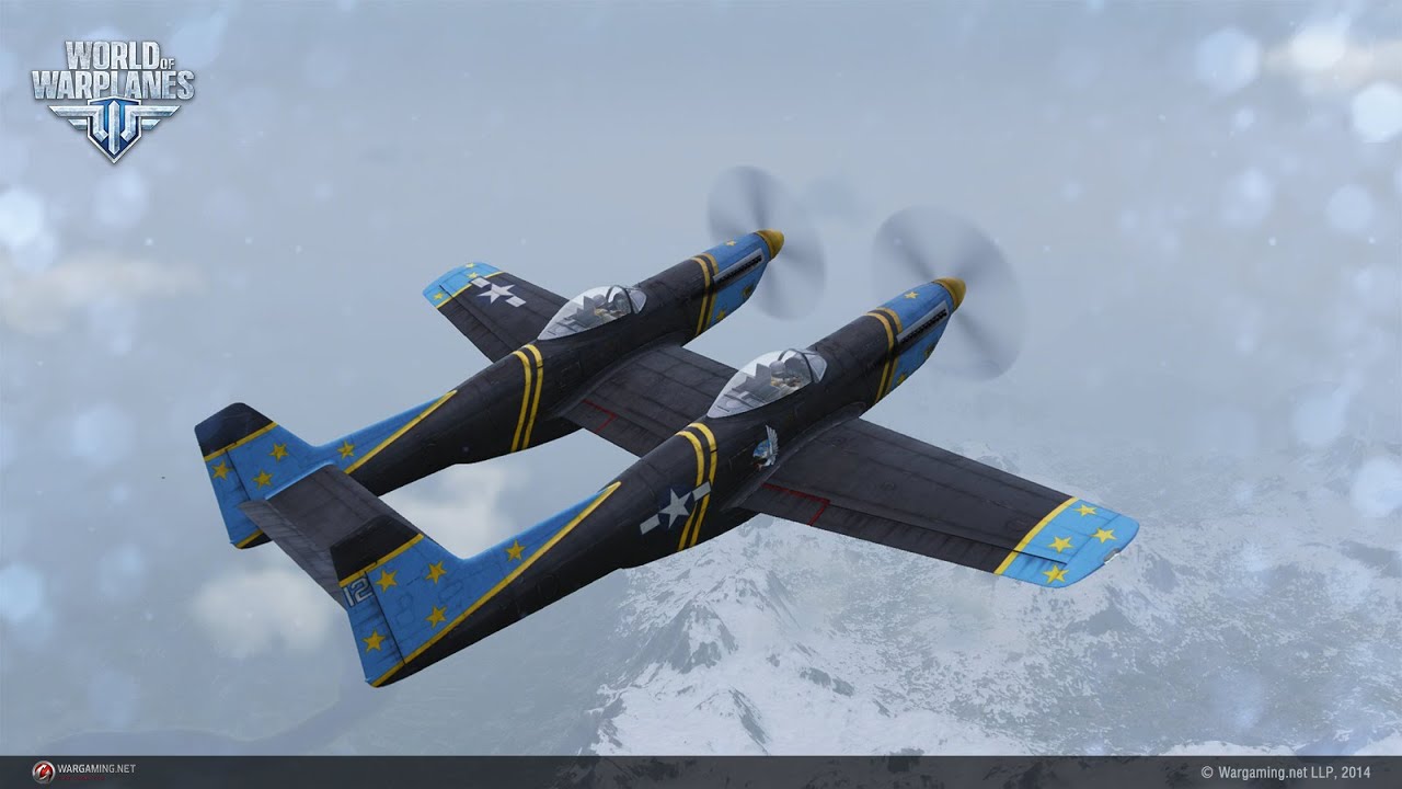 F-82E Twin Mustang: Набор коллекционера в World of Warplanes