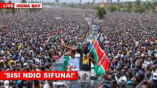LIVE: Sifuna, Babu Owino, James Orengo and Other Linda Mwananchi Mega Rally in Homa bay!🔥