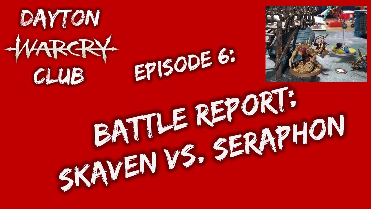Dayton Warcry Club Episode 6: Skaven vs. Seraphon Battle Report