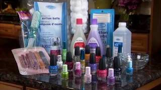 Dollar Tree Craft Idea   Newsprint Nails
