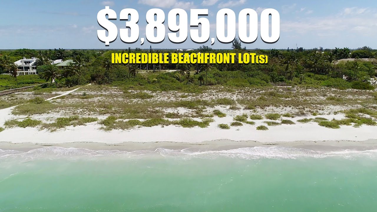Incredible Beachfront Lot's- Sanibel Island, Florida Real Estate
