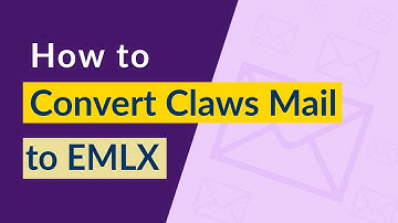 Convert Claws mail to EML / EMLX format directly with attachments