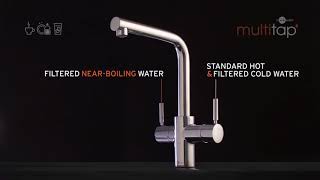 InSinkErator - 3N1 MultiTap, A Kettle and Mixer Tap Combined! Insinkerator 3 In One Multitap With Neotank