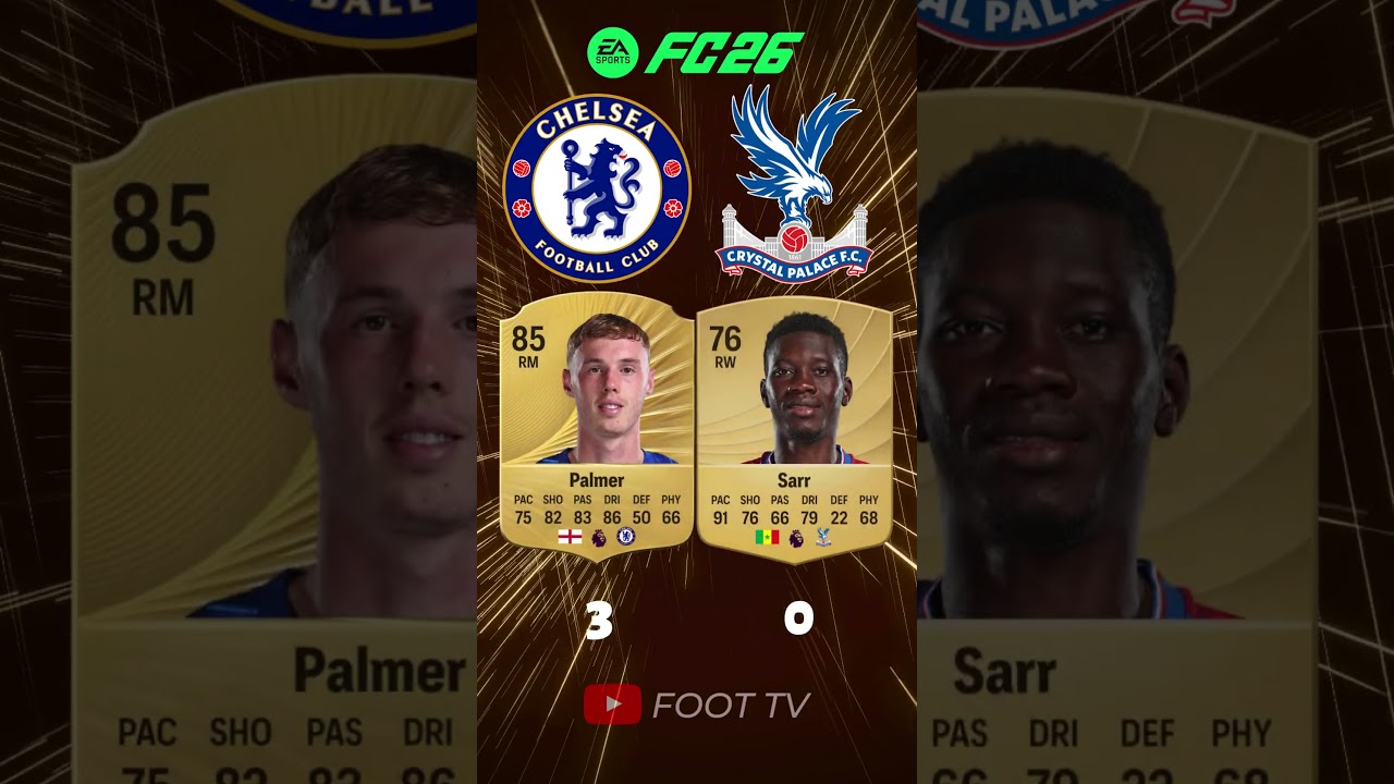 CHELSEA VS CRYSTAL PALACE PREMIER LEAGUE! 📈📉😱 