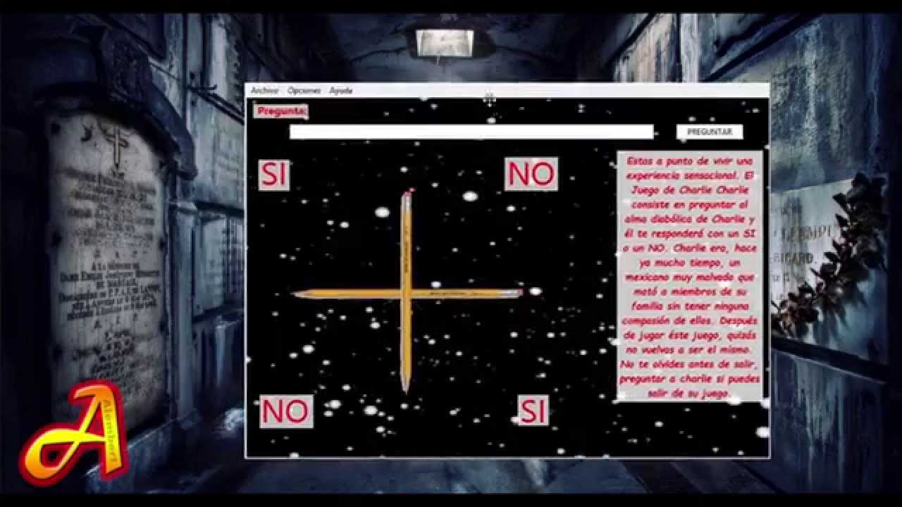 El Juego de Charlie Charlie para Tu Pc [Charlie Charlie v1 0] - YouTube