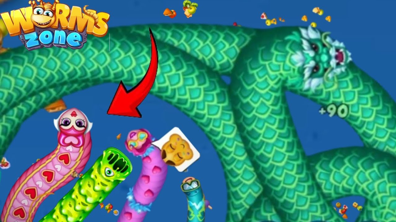 WORMS ZONE.IO GAMEPLAY 😱🐍🔥 | Giant Slither