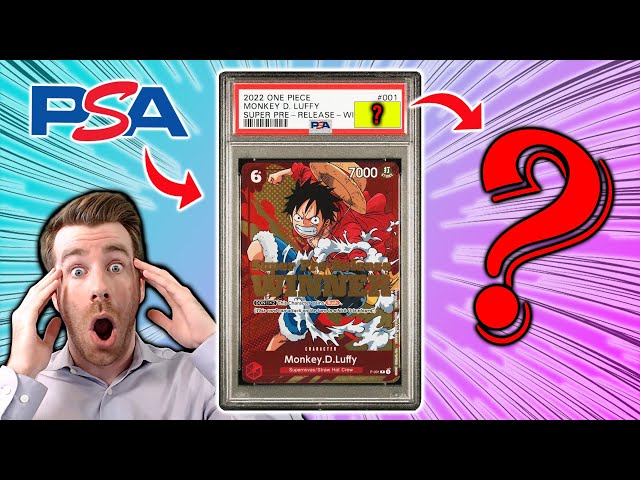 One Piece Super Pre-Release Winner Monkey D. Luffy PSA