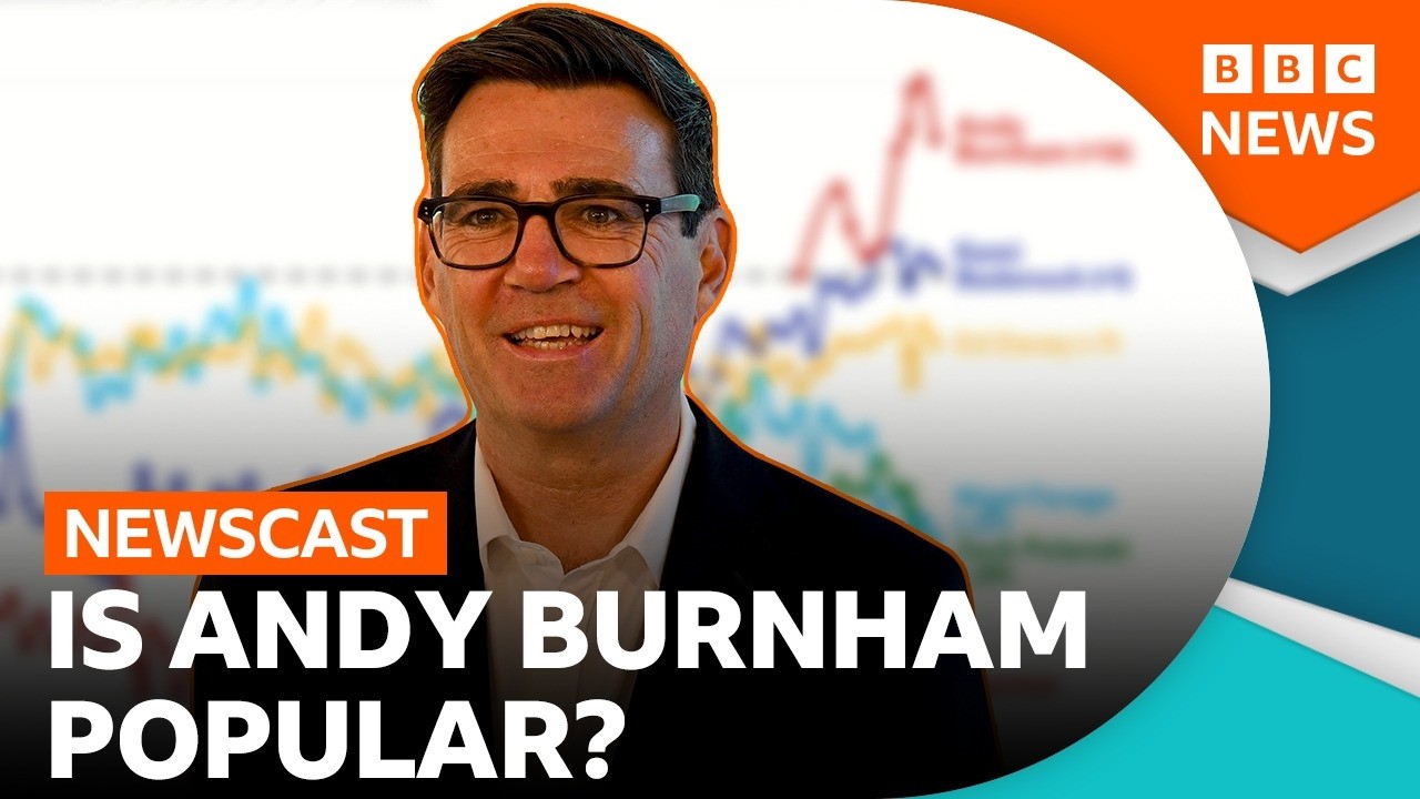 Is UK Prime Minister Andy Burnham popular or just new? | BBC Newscast